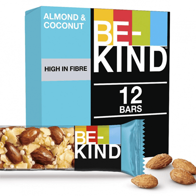 Купить ОРЕХОВЫЙ БАТОНЧИК BE-KIND МИНДАЛЬНО-КОКОСОВЫЙ С МЕДОМ 40 Г. с доставкой на дом . Доставка продуктов Тюмень , доставка продуктов в Тюмени , dost