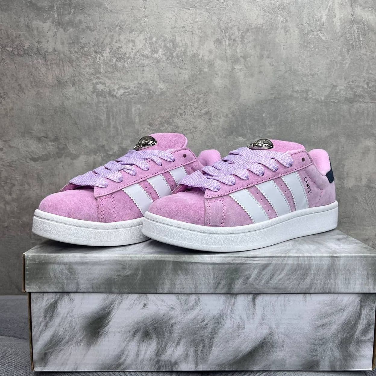 Купить Adidas Campus Pink White