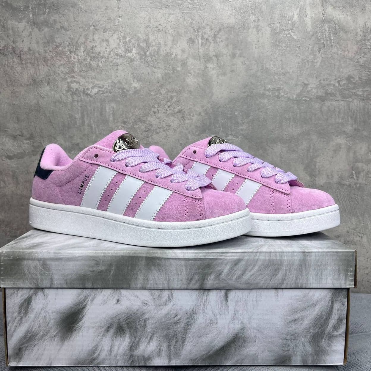 Купить Adidas Campus Pink White