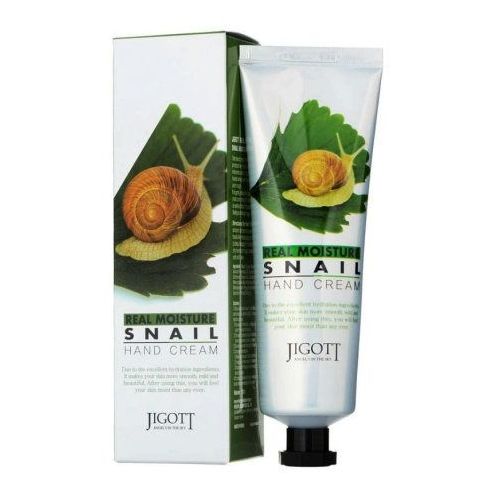 Купить Jigott Крем для рук с муцином улитки 100мл/Real Moisture Snail Hand Cream 