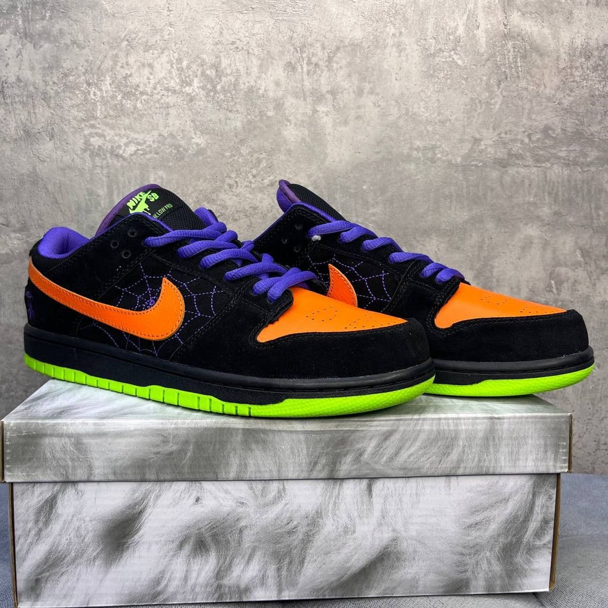 Купить Nike SB Dunk Low Night of Mischief Halloween