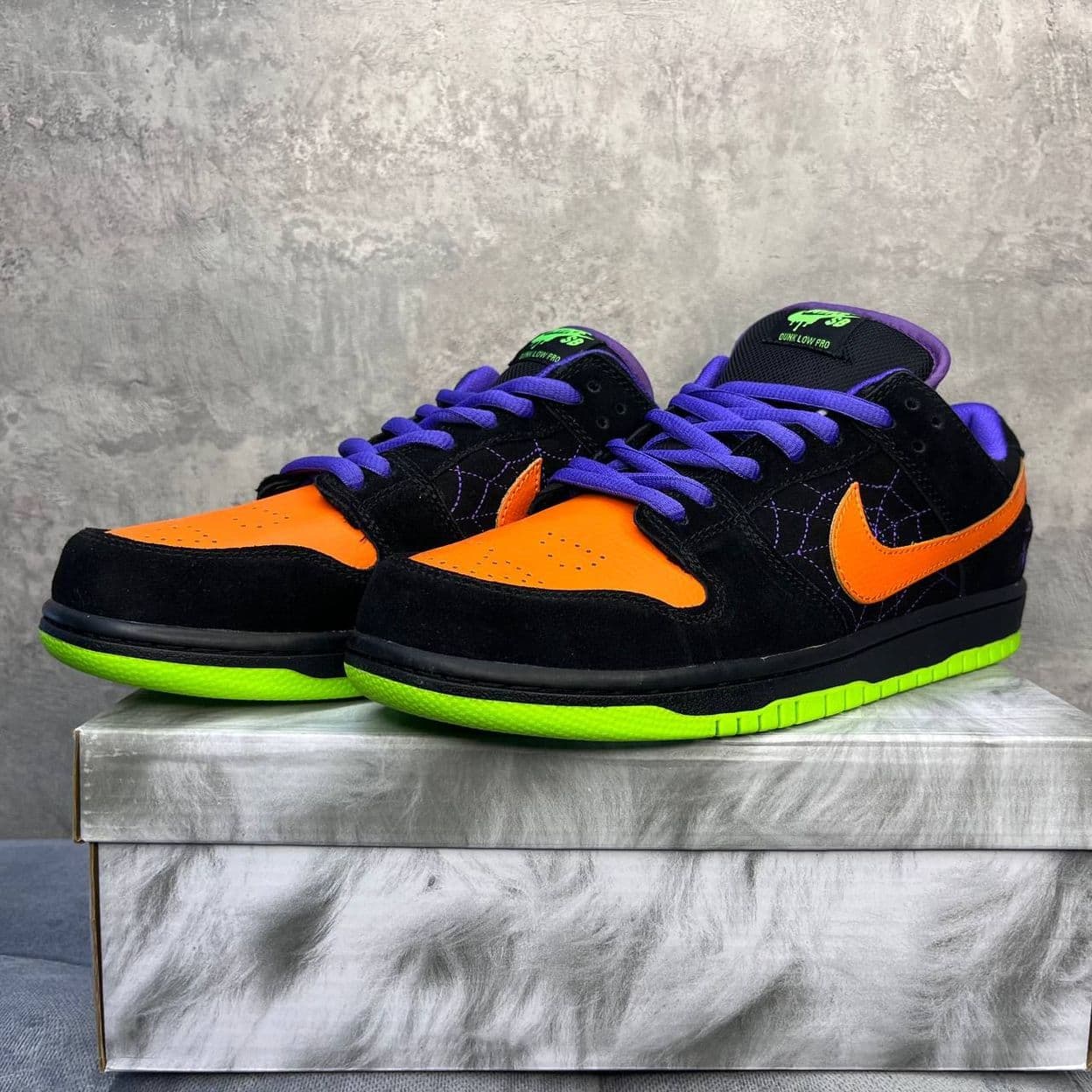 Купить Nike SB Dunk Low Night of Mischief Halloween