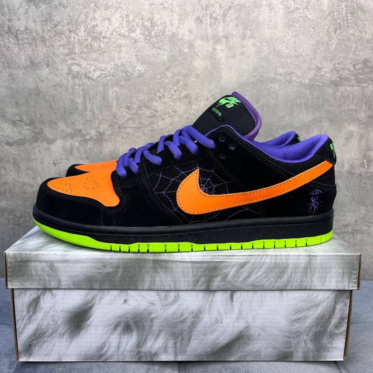 Купить Nike SB Dunk Low Night of Mischief Halloween