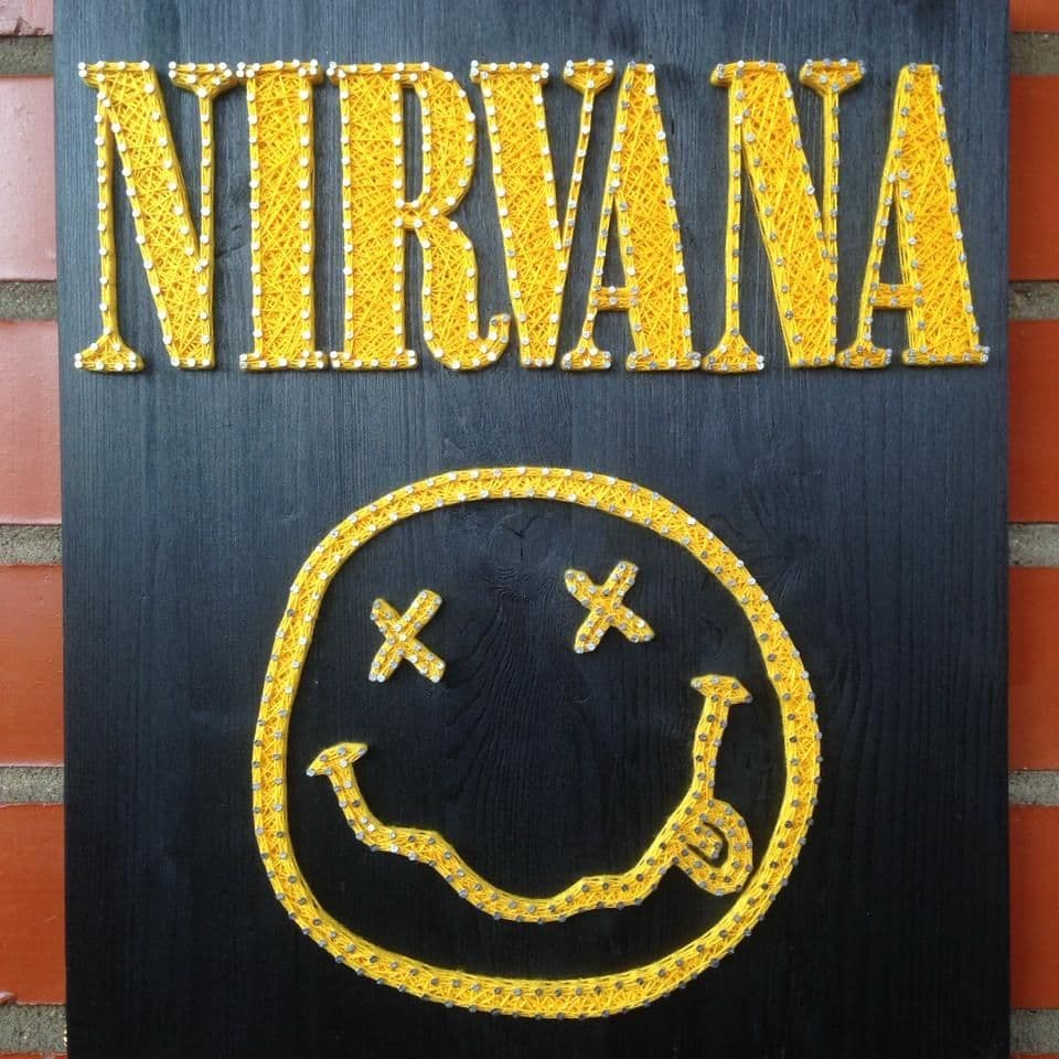 Купить Картина нитками "Nirvana"