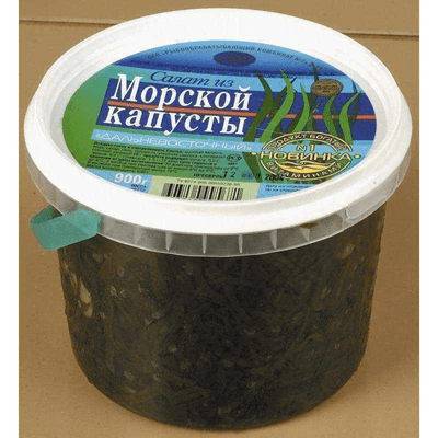 Купить САЛАТ ИЗ МОРСКОЙ КАПУСТЫ ДАЛЬНЕВОСТОЧНЫЙ 900 Г. доставка продуктов Тюмень . доставка продуктов в Тюмени . доставка фруктов Тюмень . доставка фр