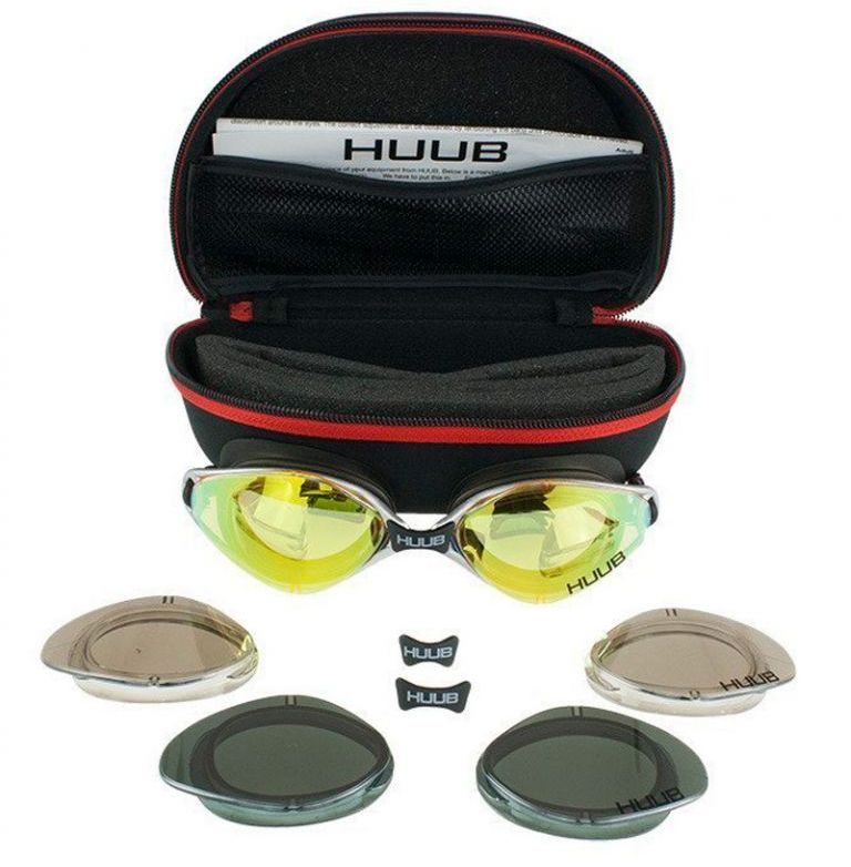 Купить Очки для плавания HUUB Altair Mirror (в комплекте со сменным линзами)
