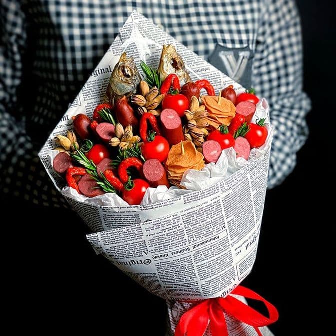 Подарочный ящик из раков