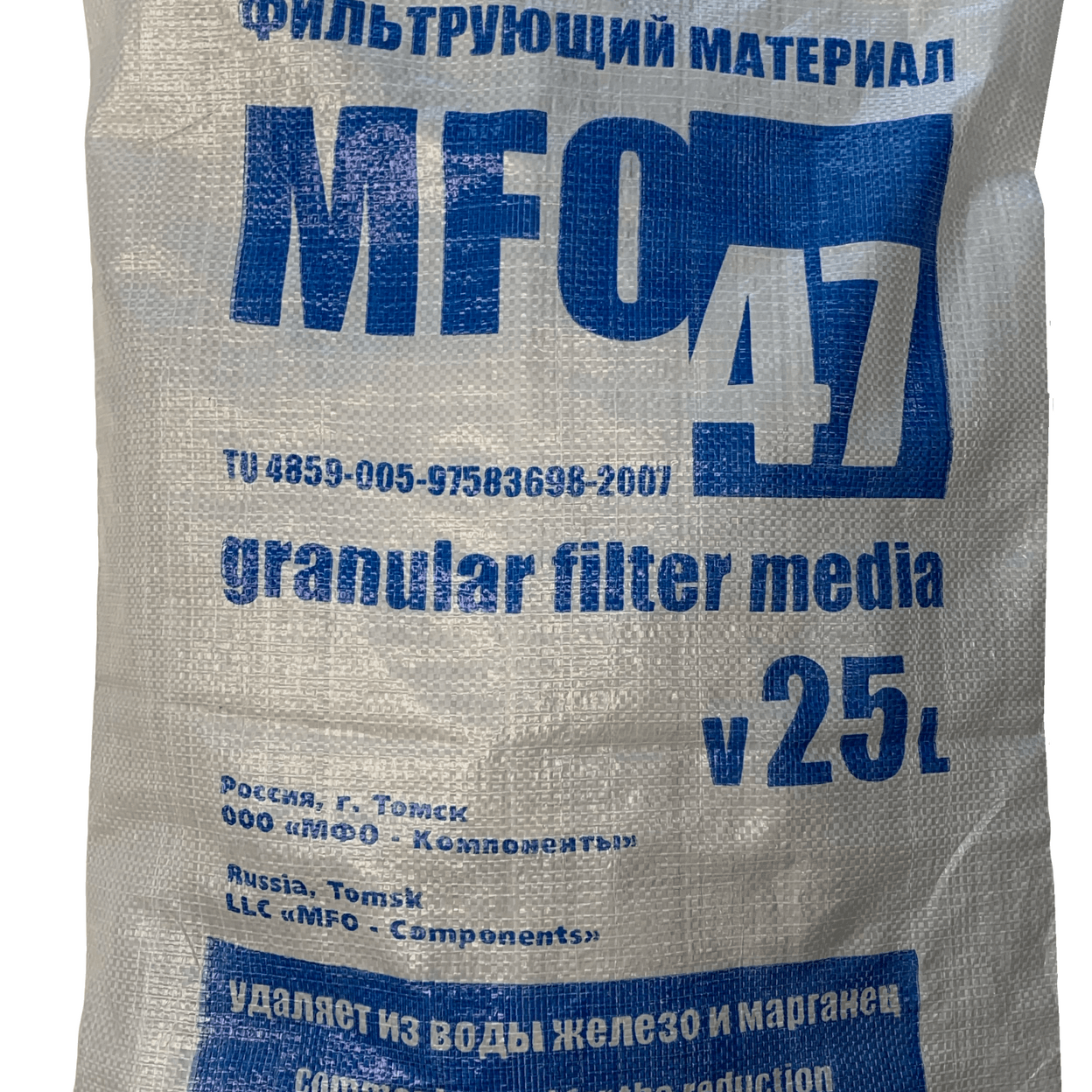 Купить Загрузка обезжелезивания МФО-47 (25 л, 31кг)