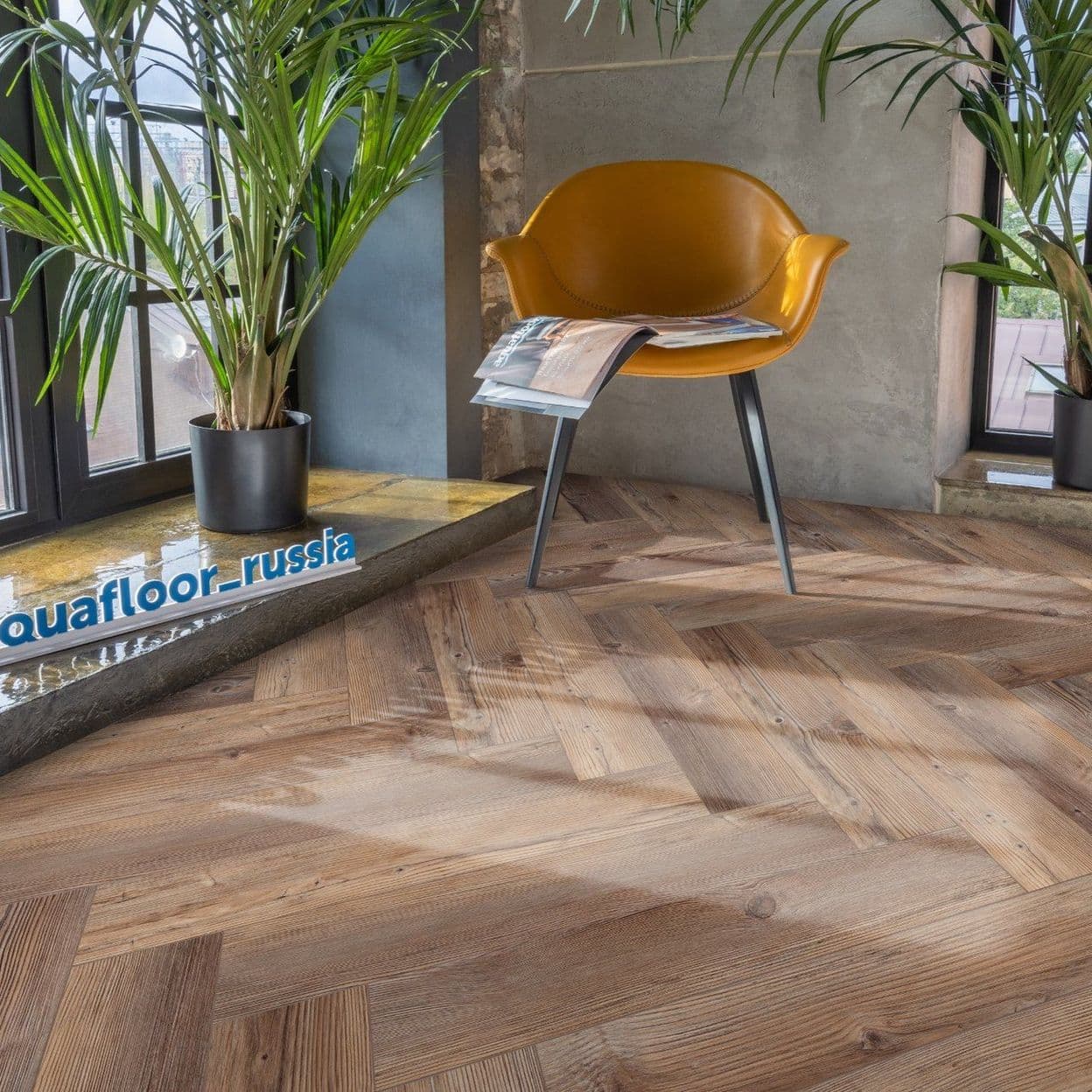 Купить Виниловый ламинат Aquafloor Space Parquet Light AF4517PQL
