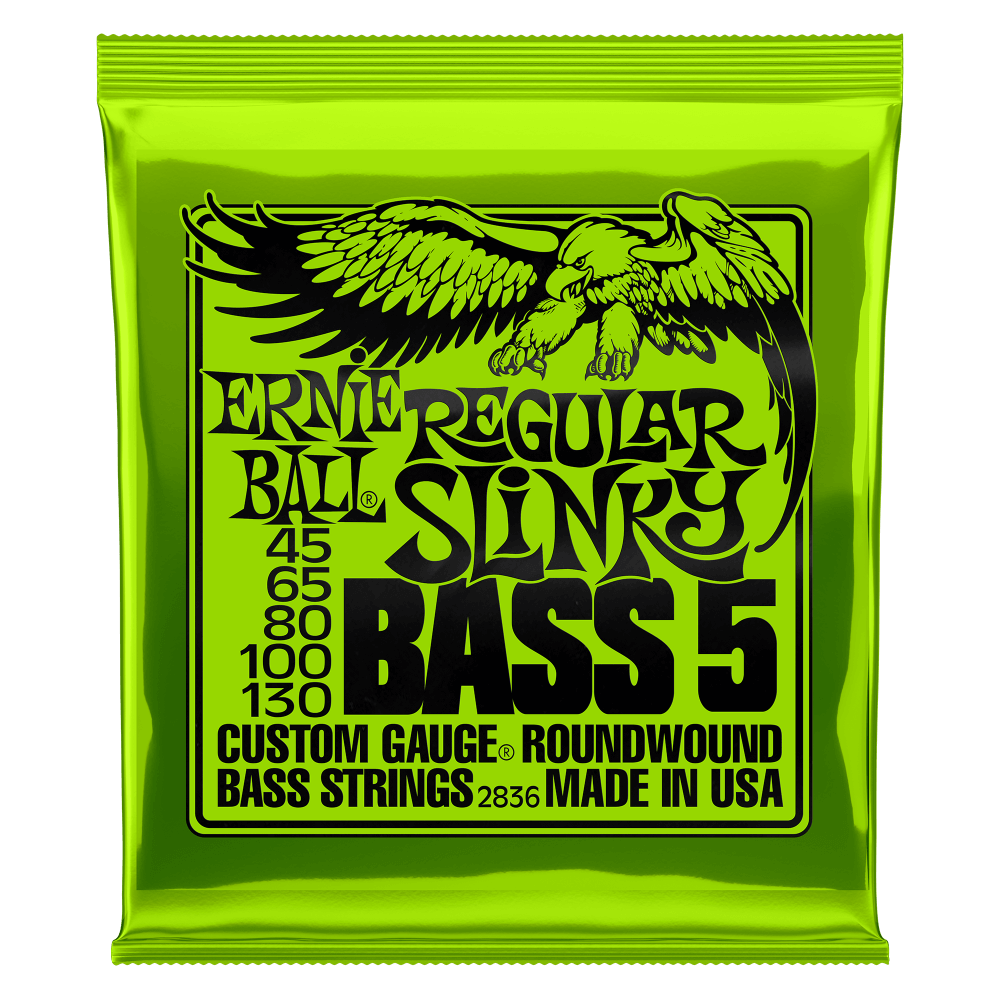 Купить Ernie Ball 2836 Slinky Nickel Wound Bass 45-130