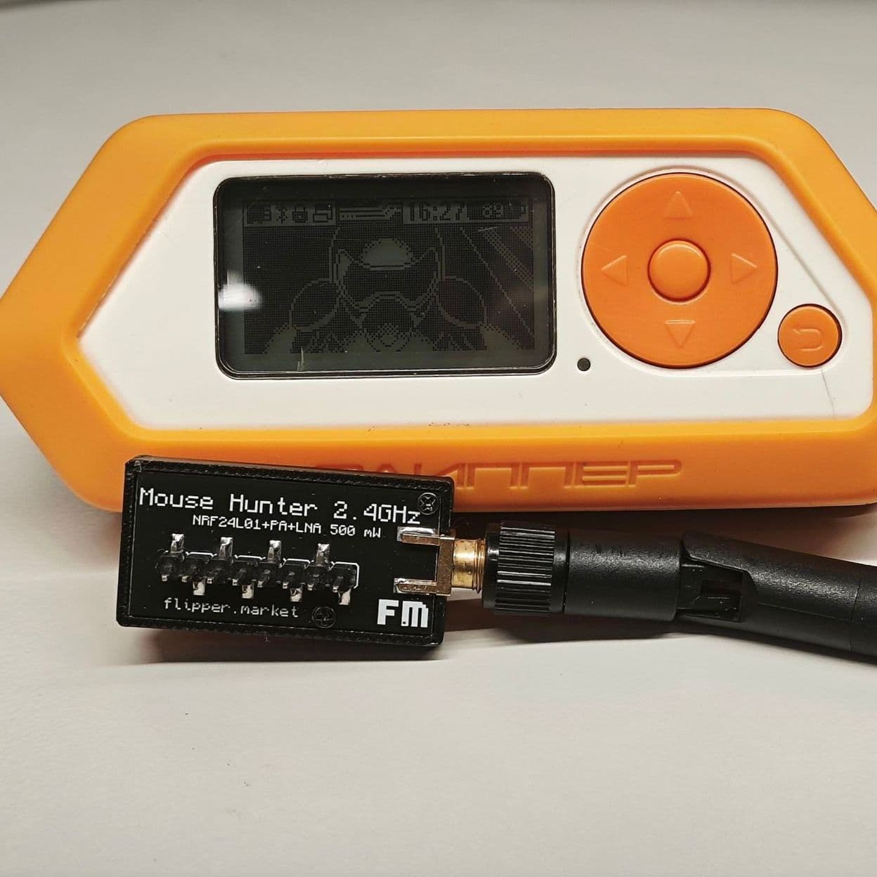 Купить Радиомодуль 2.4 ГГц NRF24L01 Mouse Hunter для Flipper Zero