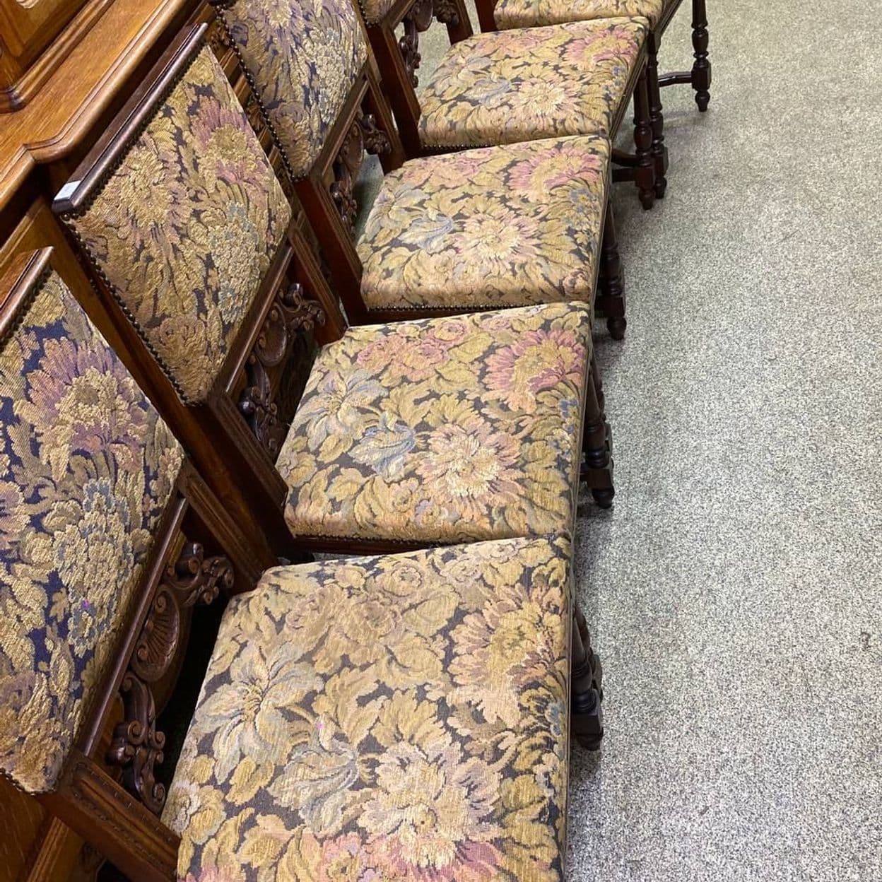 Купить Старинные стулья 5 шт