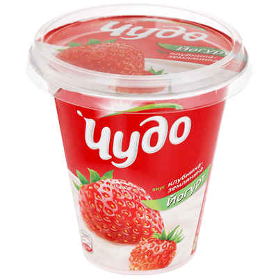 Купить ЙОГУРТ ЧУДО КЛУБНИКА ЗЕМЛЯНИКА 2.5% 290 Г . доставка продуктов тюмень . доставка продуктов в тюмени . доставка фруктов тюмень . доставка фрукто