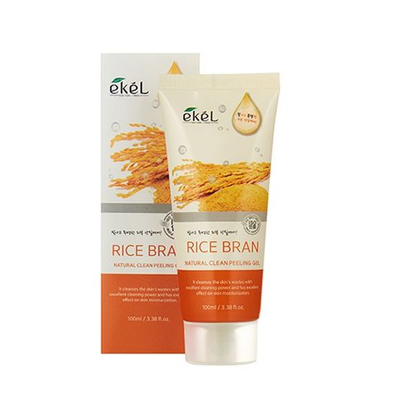 Купить Ekel Пилинг-скатка с экстрактом коричневого риса 100мл/Natural Clean Peeling