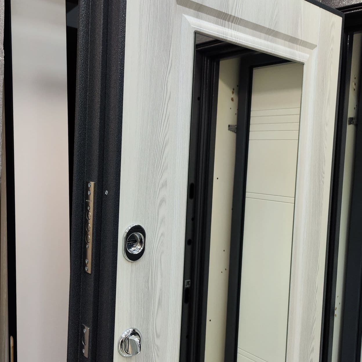 Купить Дверь входная с терморазрывом "СТАНДАРТ MP" с зеркалом, Мастино