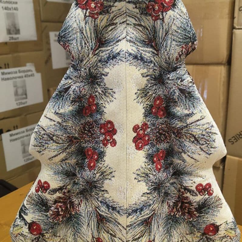 Купить Ёлка - чехол для шампанского