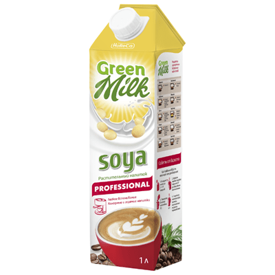 Купить СОЕВЫЙ НАПИТОК GREEN MILK SOYA PROFESSIONAL 1% 1 Л. доставка продуктов Тюмень . доставка продуктов в Тюмени . доставка фруктов Тюмень . доставк