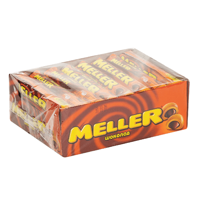 Купить ИРИС MELLER МОЛОЧНЫЙ ШОКОЛАД В УПАКОВКЕ 24 ШТ. Х 38 Г. доставка продуктов Тюмень . доставка продуктов в Тюмени . доставка фруктов Тюмень . дост