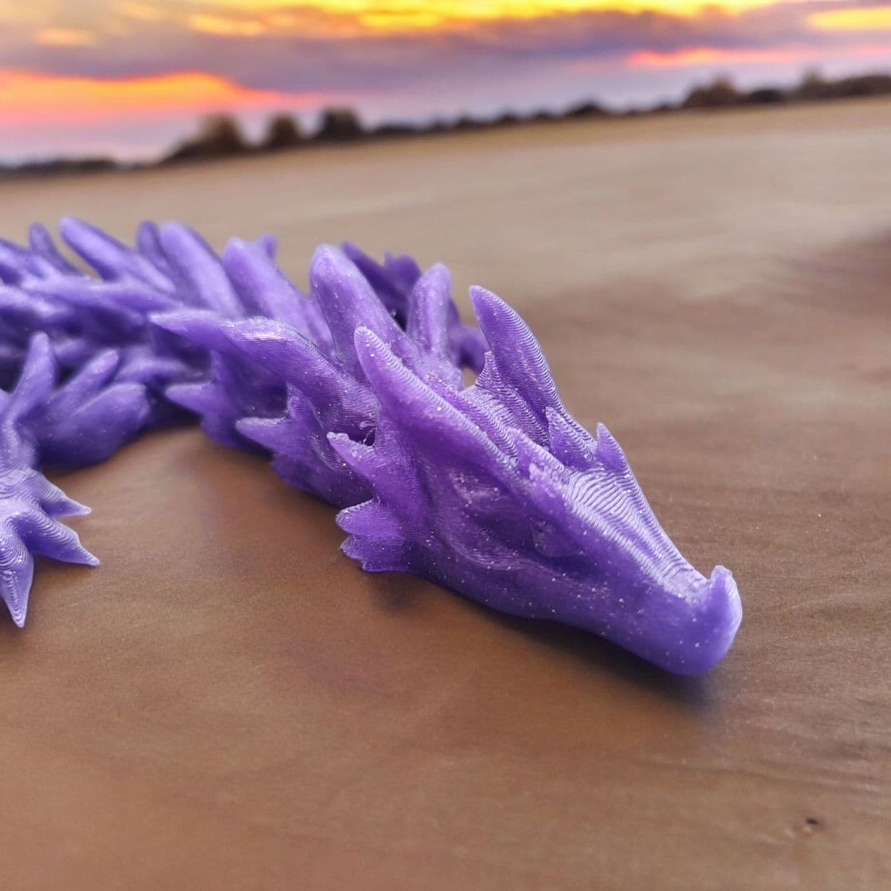 Купить Дракон подвижный 47см, 3D печать
