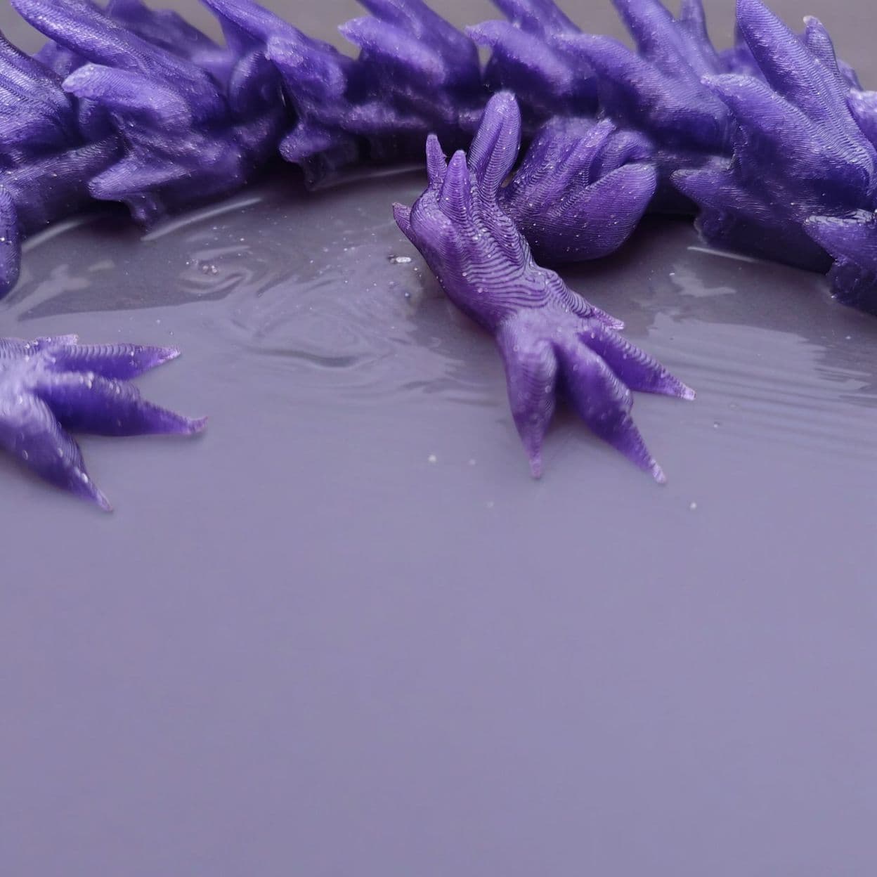 Купить Дракон подвижный 47см, 3D печать