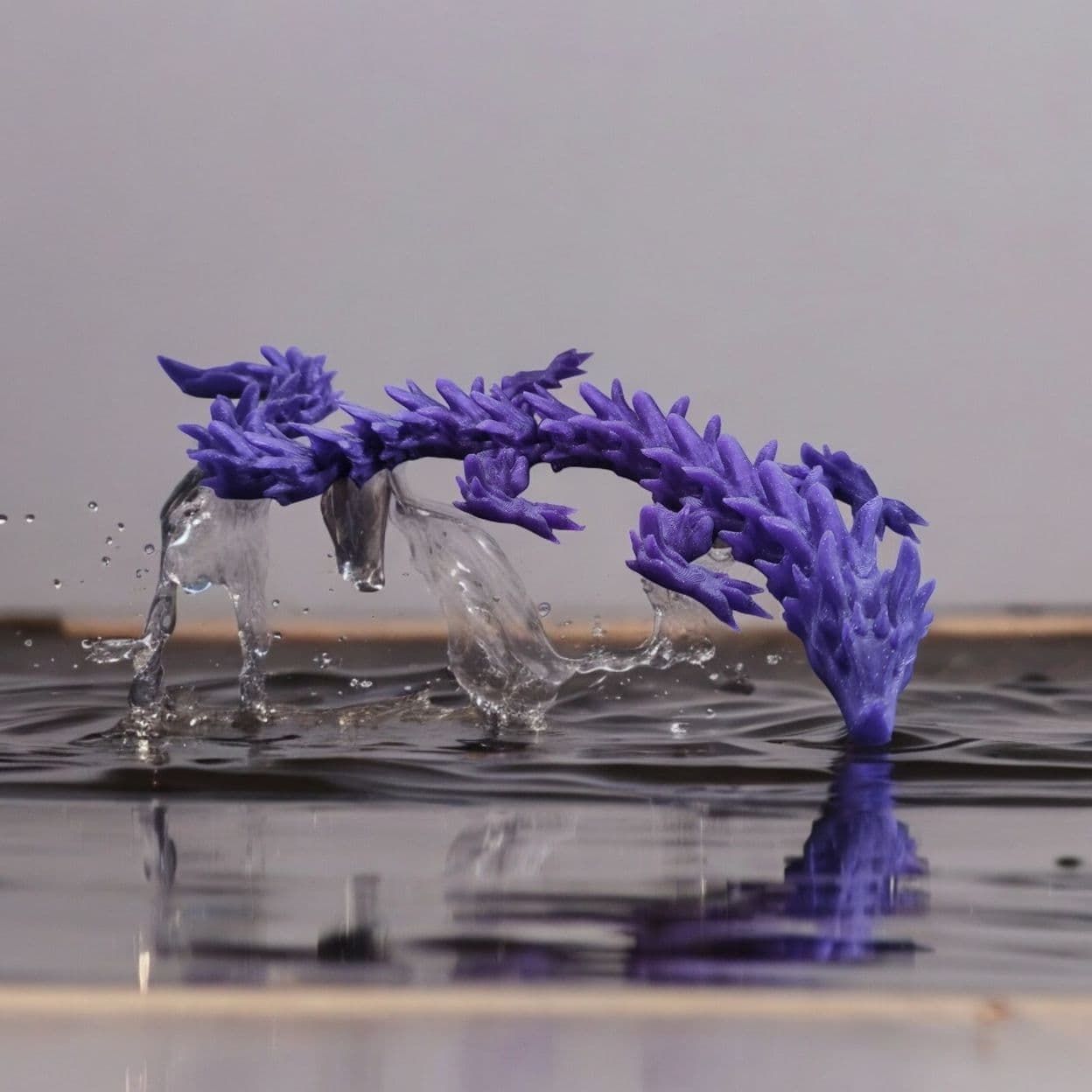 Купить Дракон подвижный 47см, 3D печать