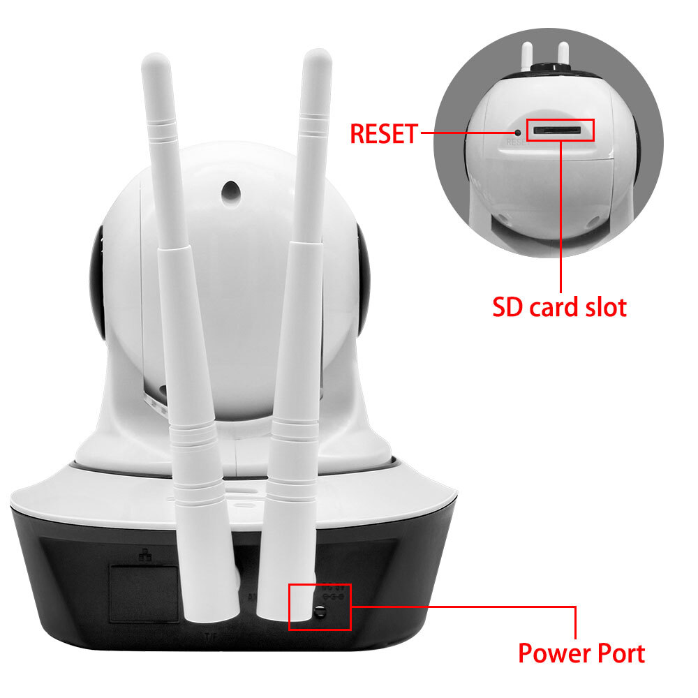 Купить Беспроводная IP WiFi камера с микрофоном видео няня 720P HD Sdeter