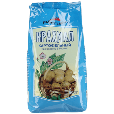 Купить КРАХМАЛ КАРТОФЕЛЬНЫЙ РАСПАК 500 Г. с доставкой на дом . Доставка продуктов Тюмень , доставка продуктов в Тюмени , dostavka-produktov-tyumen , d