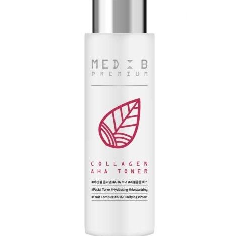 Купить MEDB Тонер для лица с коллагеном и AHA-кислотами 200мл /Premium Collagen AHA Toner
