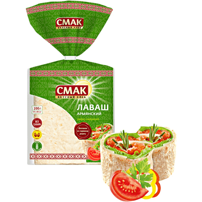 Купить ЛАВАШ СМАК АРМЯНСКИЙ 200 Г. доставка продуктов Тюмень . доставка продуктов в Тюмени . доставка фруктов Тюмень . доставка фруктов в Тюмени . дос