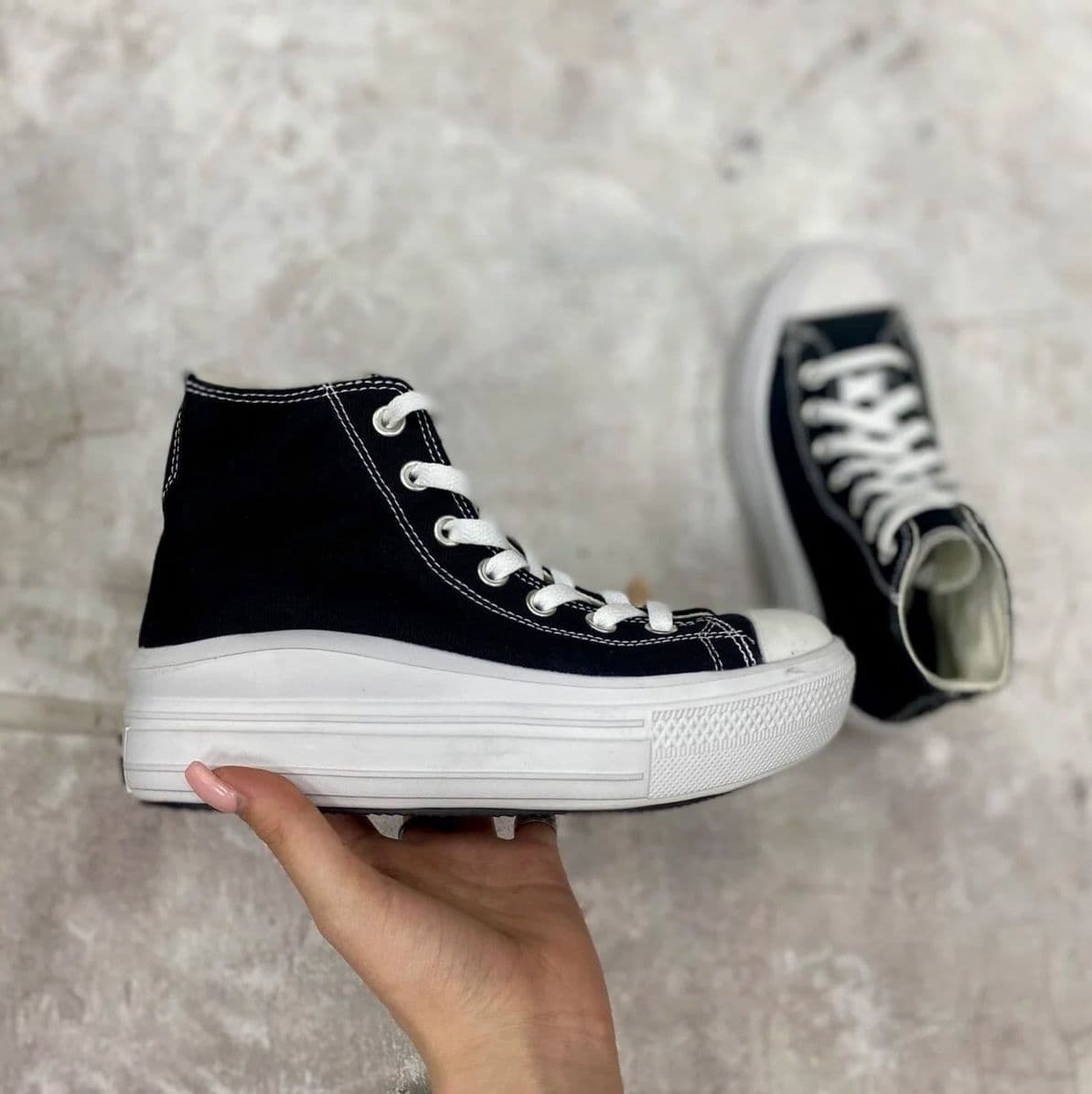 Купить Converse Chuck Taylor All Star Move High, Black