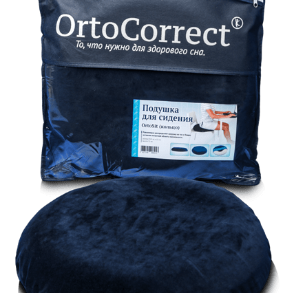 Купить OrtoCorrect Подушка кольцо для сидения OrtoSit