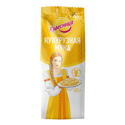 Купить МУКА КУДЕСНИЦА КУКУРУЗНАЯ 500 Г. доставка продуктов Тюмень . доставка продуктов в Тюмени . доставка фруктов Тюмень . доставка фруктов в Тюмени 