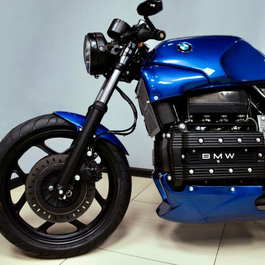 Купить Спойлер боковой под бак BMW K1, K75, K100, K1100 Стеклопластик, окрас по коду, пара