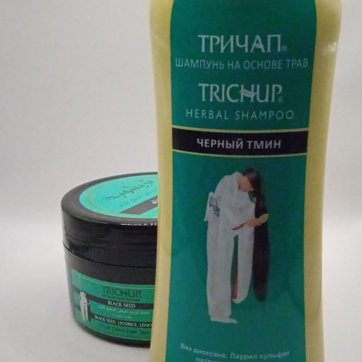 Купить Набор Trichup Шампунь с Черным Тмином 400 мл + Масло 200 мл