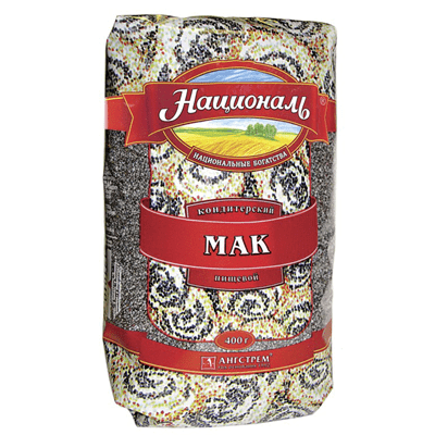 Купить МАК ПИЩЕВОЙ НАЦИОНАЛЬ 400 Г. с доставкой на дом . Доставка продуктов Тюмень , доставка продуктов в Тюмени , dostavka-produktov-tyumen , dostavk