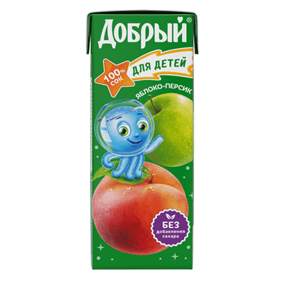 Купить СОК ДОБРЫЙ ЯБЛОКО-ПЕРСИК 0,2 Л. Х 9 ШТ. доставка продуктов тюмень . доставка продуктов в тюмени . доставка фруктов тюмень . доставка фруктов в 