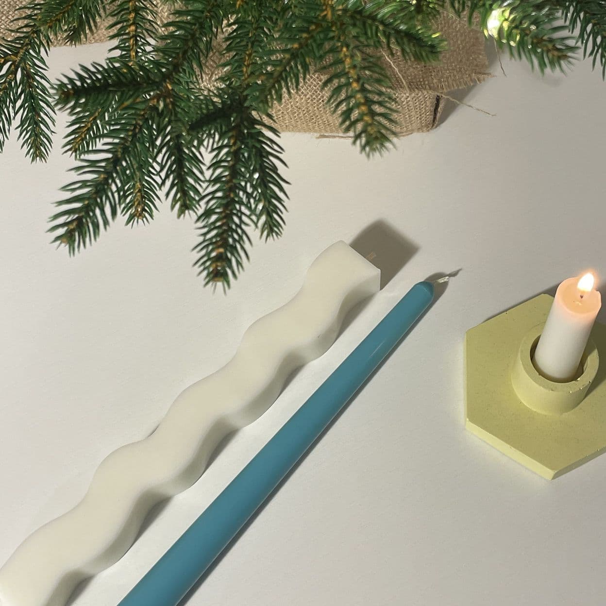 Купить Набор цветных свечей