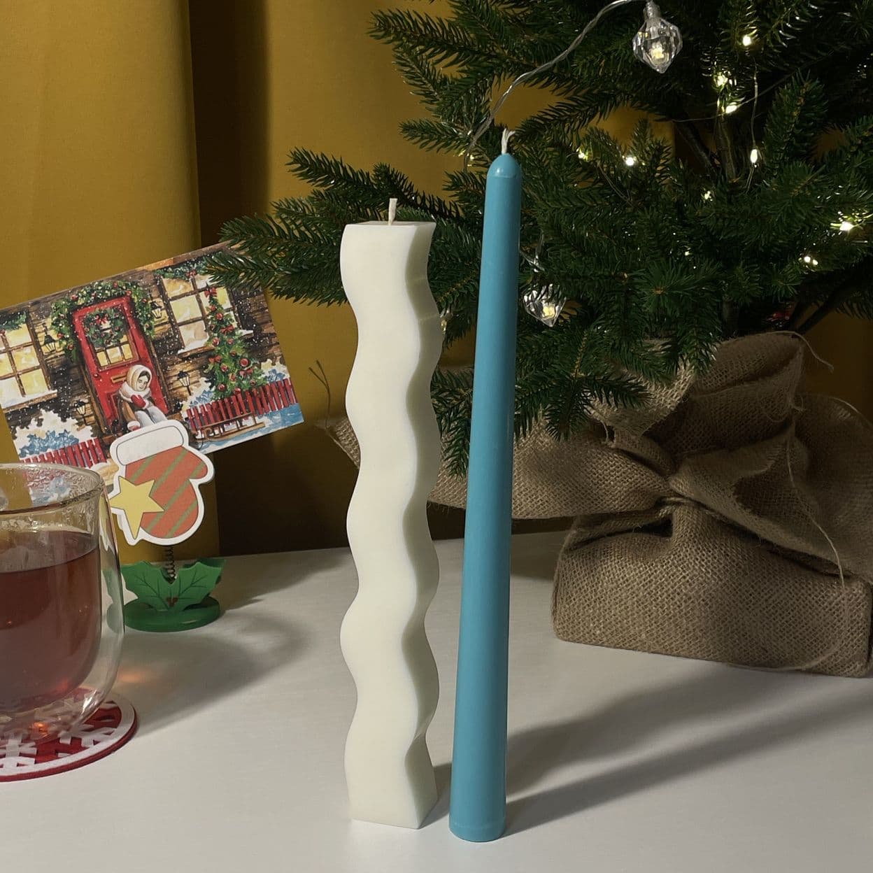 Купить Набор цветных свечей