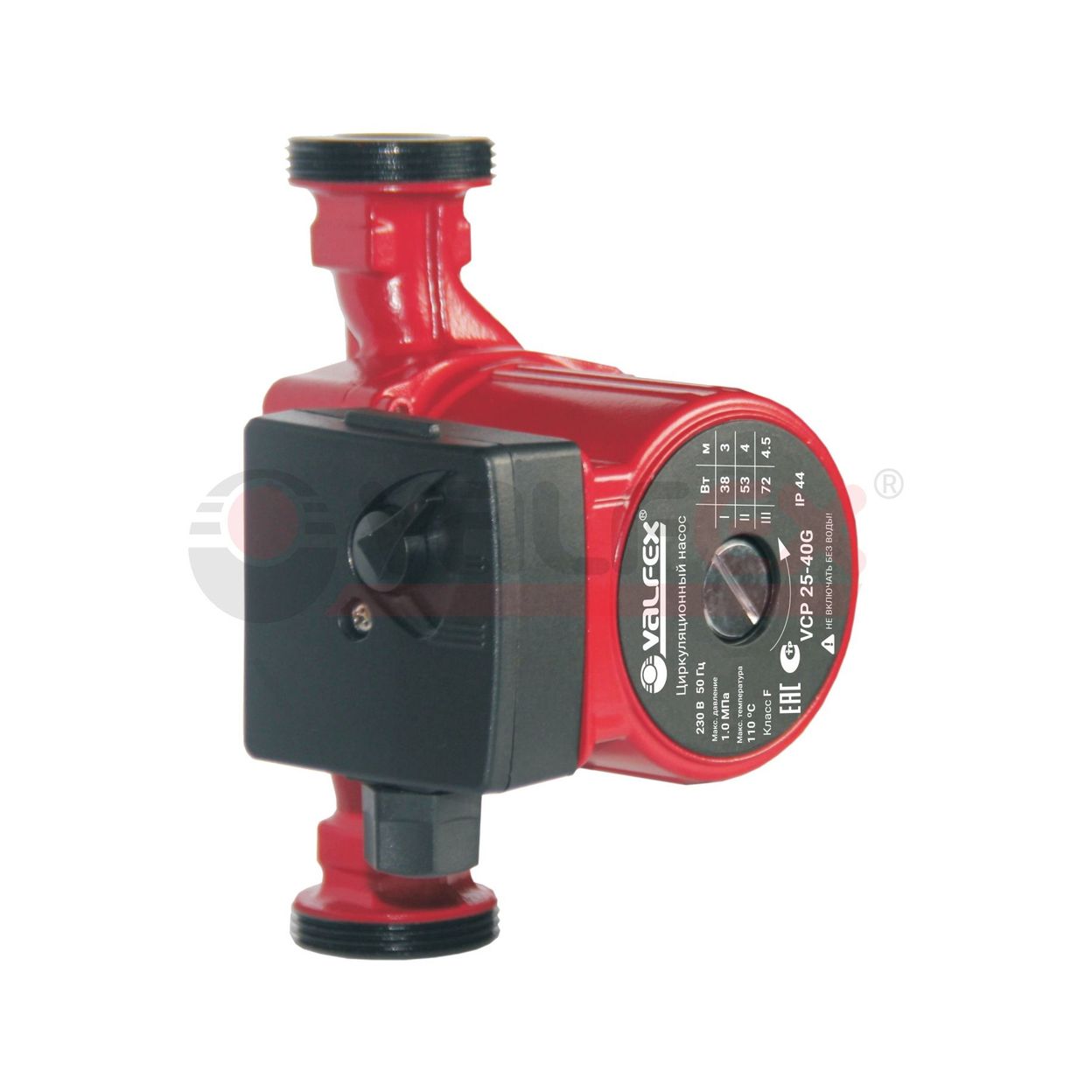 Купить Насос циркуляционный VALFEX VCP 25-40G 130мм (с гайками)