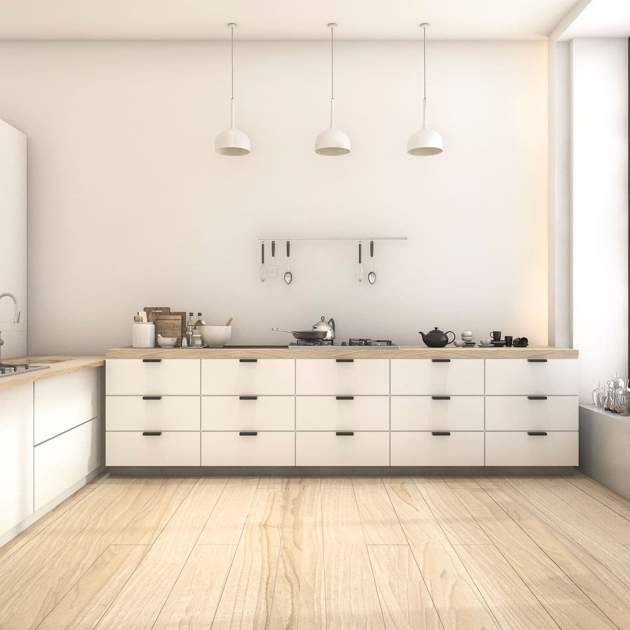 Купить Краска для стен кухни и ванной Luxens база A 5 л