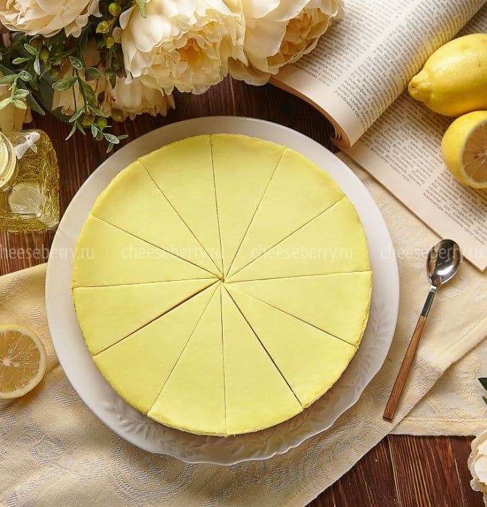 Купить Чизкейк лимонный Cheeseberry 1,2кг. 