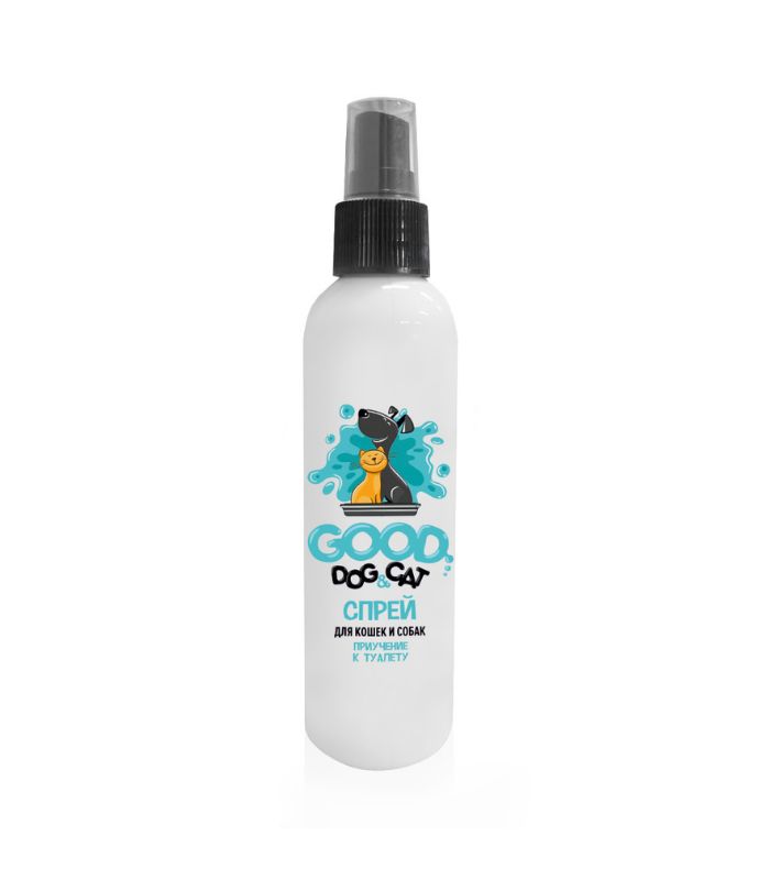 Купить Cпрей для кошек и собак Приучение к туалету Good Dog&Cat