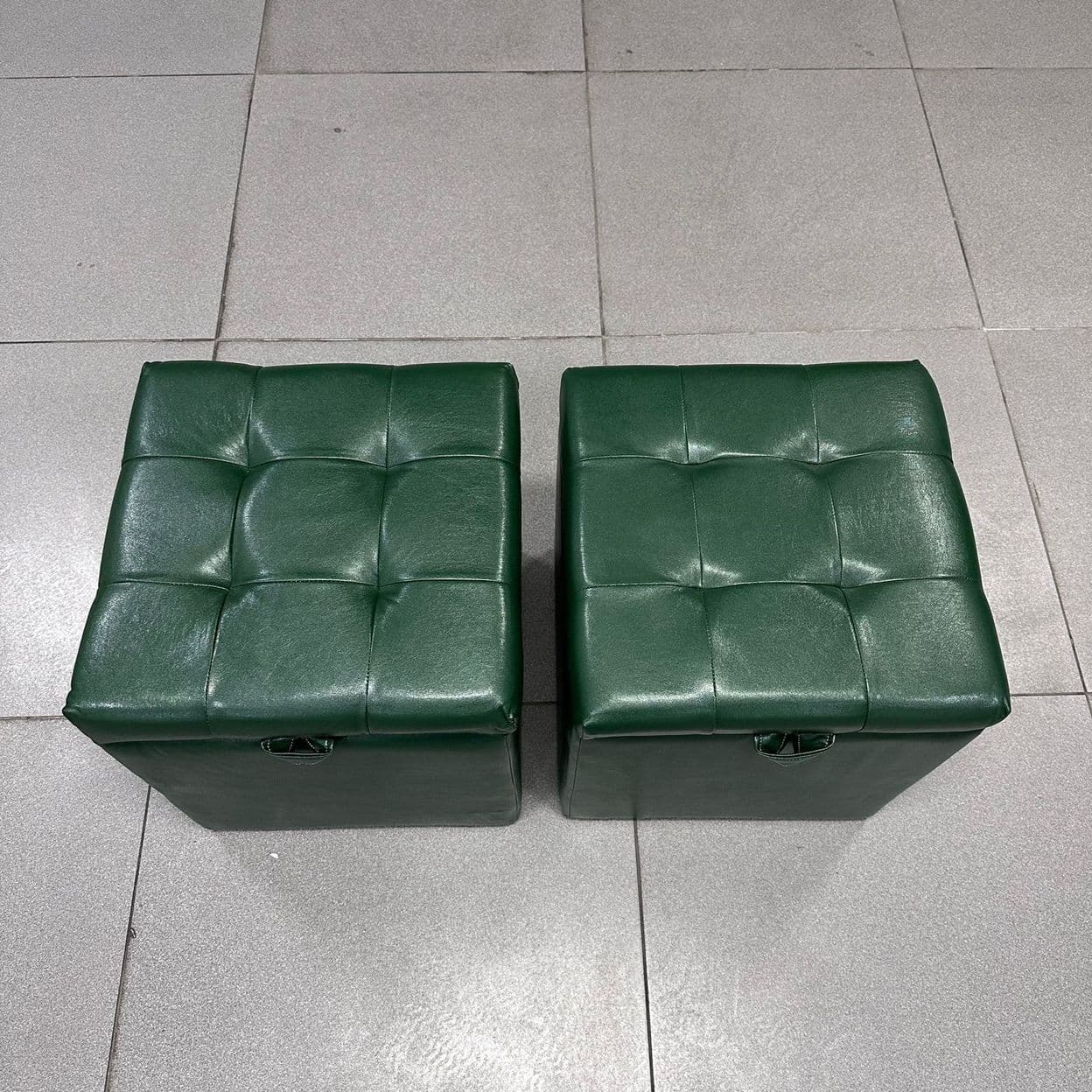 Купить Комплект пуфиков "Квадро" с ящиком