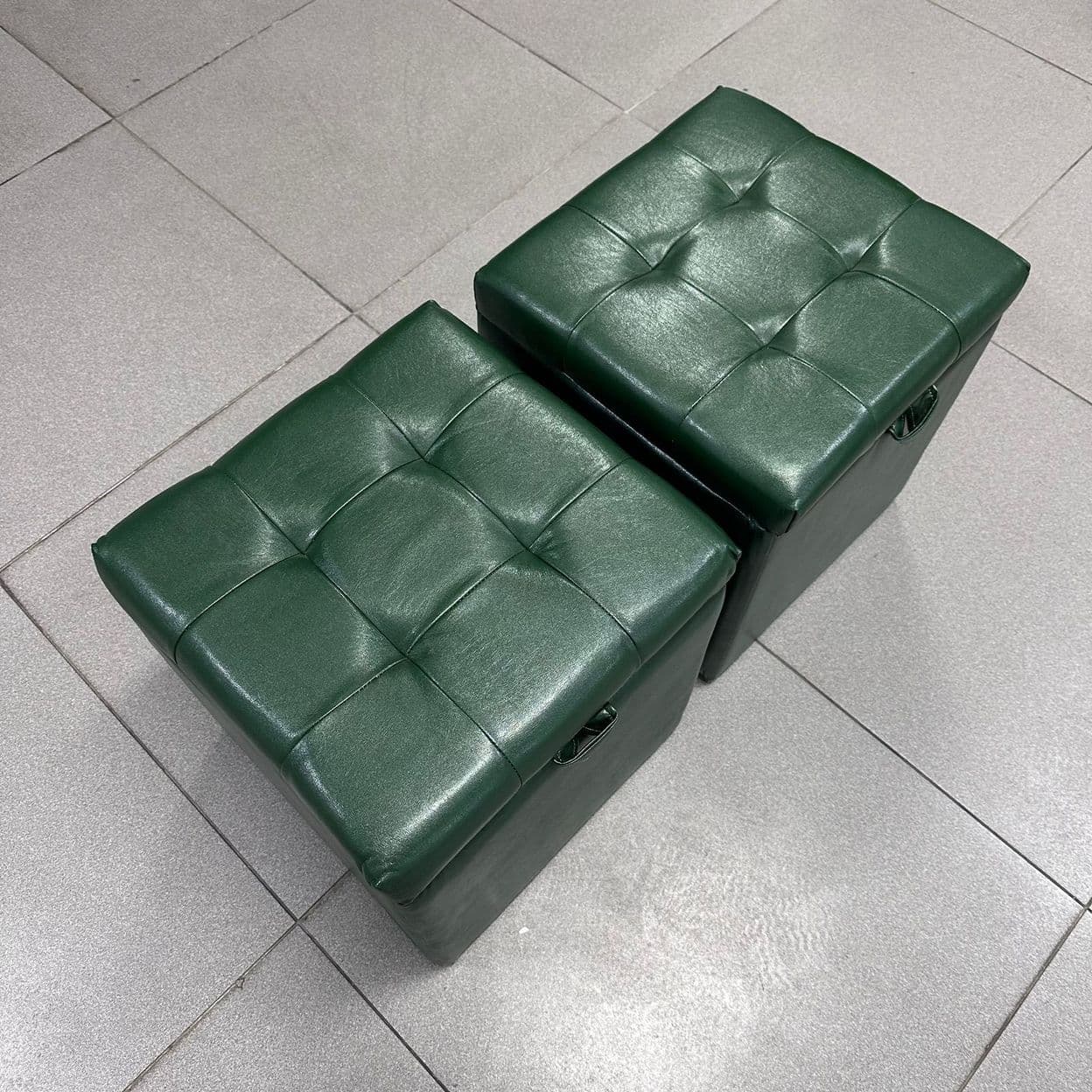 Купить Комплект пуфиков "Квадро" с ящиком