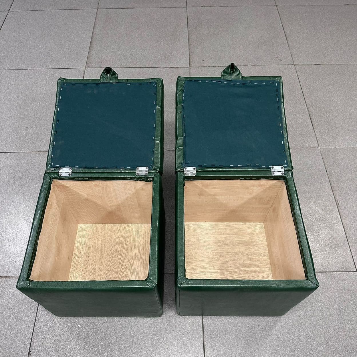 Купить Комплект пуфиков "Квадро" с ящиком