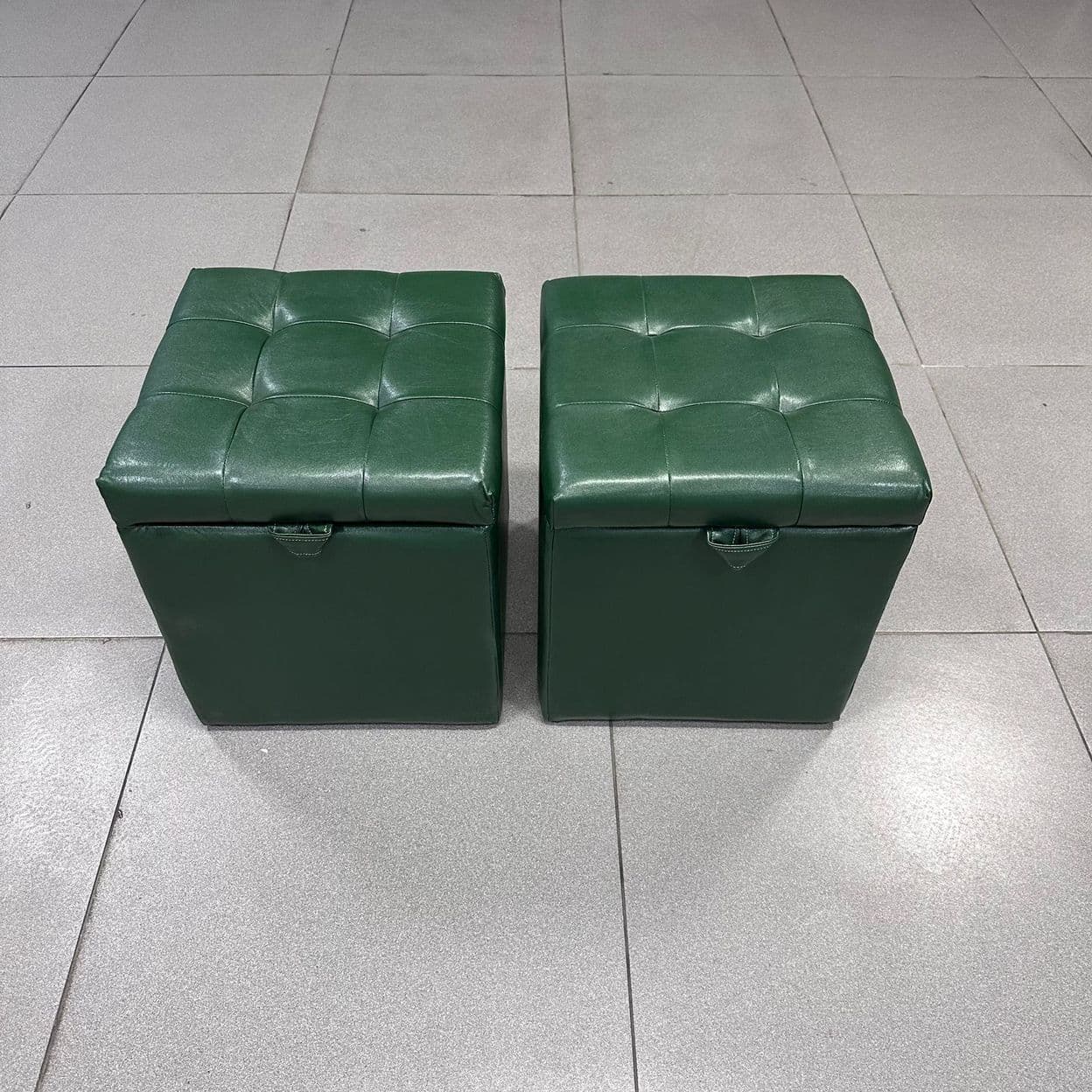 Купить Комплект пуфиков "Квадро" с ящиком