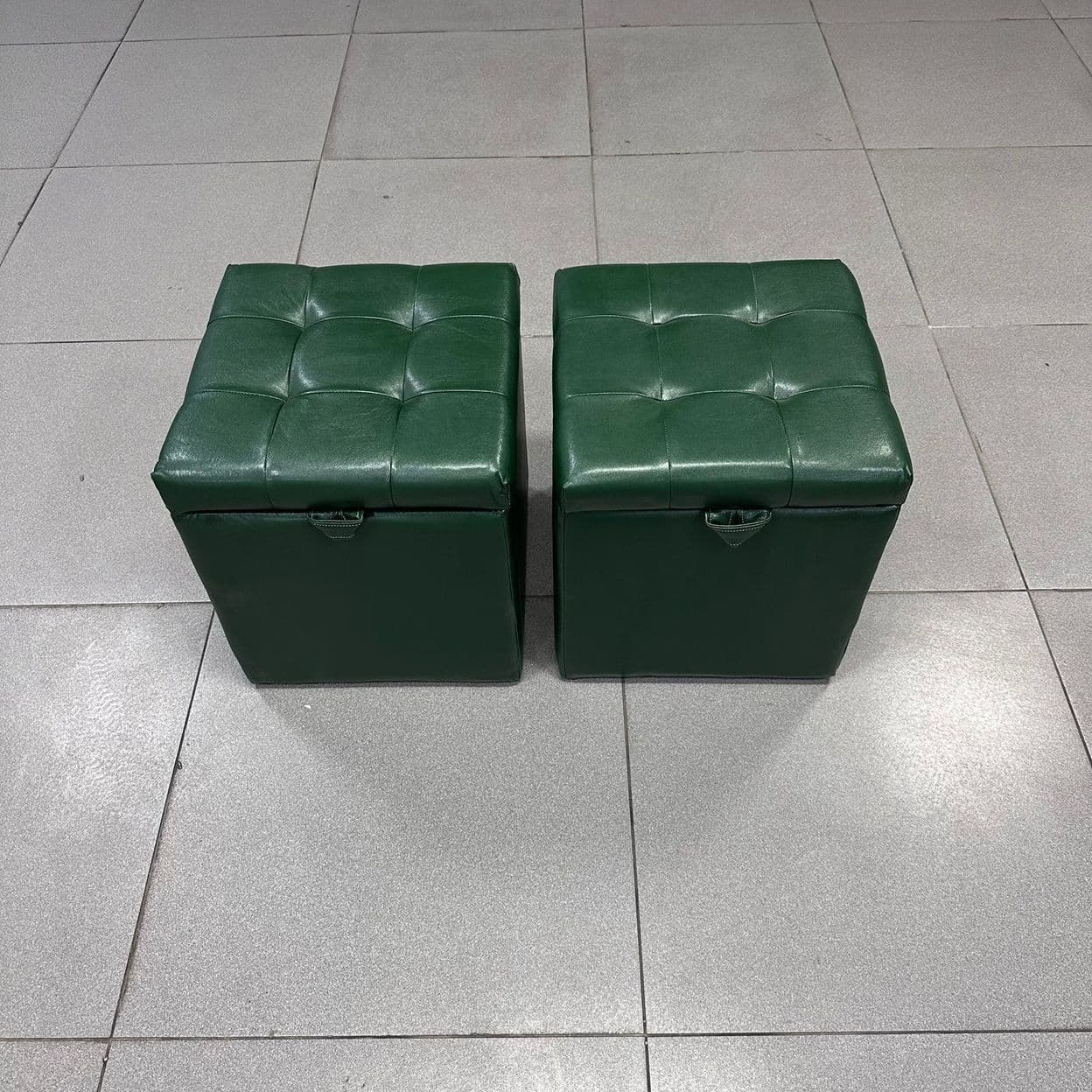 Купить Комплект пуфиков "Квадро" с ящиком