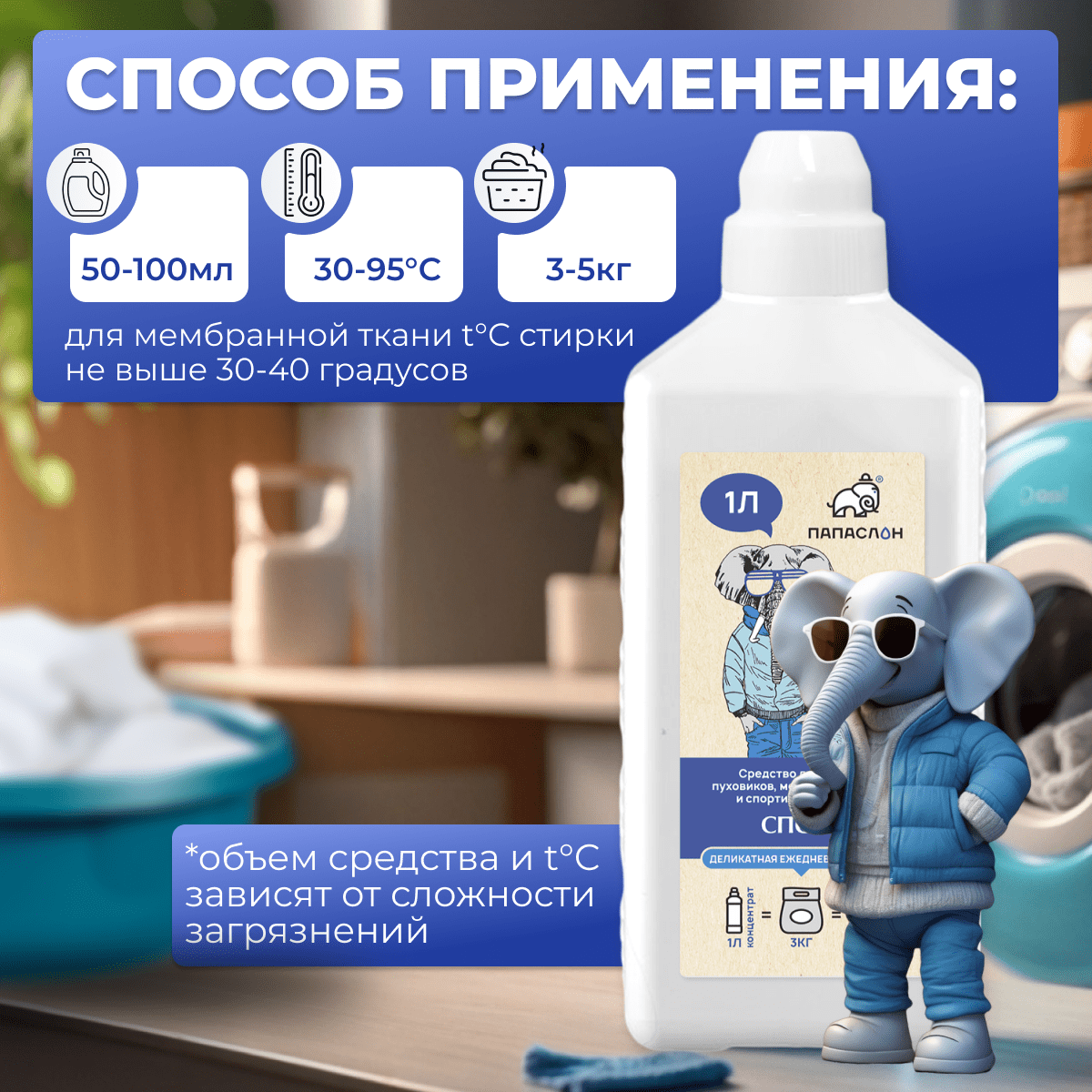 Купить Спорт для стирки пуховиков и мембраны