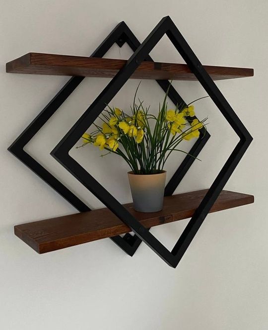 Купить Полка «Ромб-2» в стиле Loft