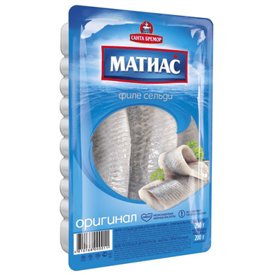 Купить ФИЛЕ СЕЛЬДИ МАТИАС ОРИГИНАЛ. 250 Г. Доставка продуктов Тюмень . Рыба Тюмень . Доставка продуктов в Тюмени